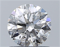 Natural Diamond 0.81 Carats, Round with Excellent Cut, E Color, SI2 Clarity and Certified by GIA