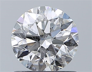 Picture of Natural Diamond 0.81 Carats, Round with Excellent Cut, E Color, SI2 Clarity and Certified by GIA