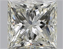 Natural Diamond 1.00 Carats, Princess with  Cut, K Color, VVS2 Clarity and Certified by GIA