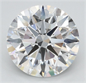 Lab Grown Diamond 4.56 Carats, Round with Ideal Cut, D Color, IF Clarity and Certified by IGI