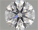 Natural Diamond 0.77 Carats, Round with Excellent Cut, E Color, I1 Clarity and Certified by GIA