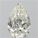 Diamante Natural 1.70 quilates, De pera , Color K, claridad SI1 y certificado GIA
