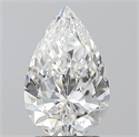 Natural Diamond 2.01 Carats, Pear with  Cut, F Color, VS1 Clarity and Certified by GIA