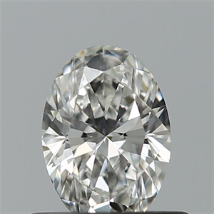 Picture of Natural Diamond 0.43 Carats, Oval with  Cut, F Color, VVS1 Clarity and Certified by GIA