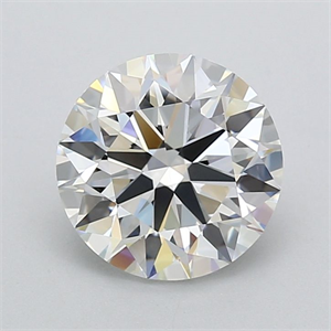 Picture of Lab Grown Diamond 3.06 Carats, Round with Ideal Cut, D Color, VVS1 Clarity and Certified by IGI