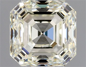 Picture of Natural Diamond 1.01 Carats, Asscher with  Cut, M Color, VVS2 Clarity and Certified by GIA
