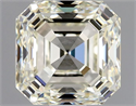 Natural Diamond 1.01 Carats, Asscher with  Cut, M Color, VVS2 Clarity and Certified by GIA