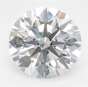 Picture of Lab Grown Diamond 4.31 Carats, Round with Excellent Cut, D Color, VVS1 Clarity and Certified by GIA