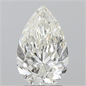 Natural Diamond 2.01 Carats, Pear with  Cut, I Color, SI1 Clarity and Certified by GIA
