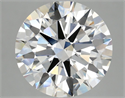 Del inventario de diamantes de laboratorio, 4.14 quilates, Redondo , Color H, claridad VS1 y certificado IGI