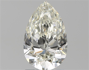 Picture of Natural Diamond 1.00 Carats, Pear with  Cut, J Color, VVS1 Clarity and Certified by GIA