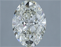 Diamante Natural 1.70 quilates, Ovalado , Color J, claridad SI2 y certificado IGI