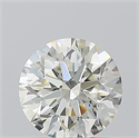 Natural Diamond 1.00 Carats, Round with Excellent Cut, L Color, SI2 Clarity and Certified by GIA