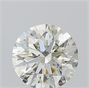 Natural Diamond 1.00 Carats, Round with Excellent Cut, L Color, SI2 Clarity and Certified by GIA