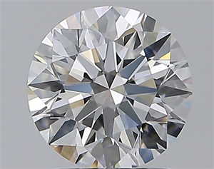 Picture of Natural Diamond 1.62 Carats, Round with Excellent Cut, E Color, VS1 Clarity and Certified by GIA