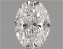Natural Diamond 0.80 Carats, Oval with  Cut, D Color, VS1 Clarity and Certified by GIA