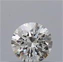 Natural Diamond 0.40 Carats, Round with Excellent Cut, F Color, VVS1 Clarity and Certified by IGI