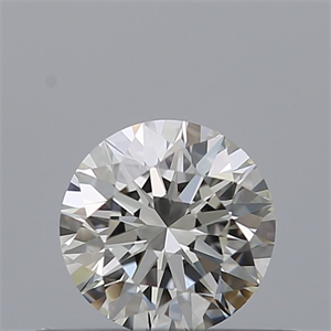 Picture of Natural Diamond 0.40 Carats, Round with Excellent Cut, F Color, VVS1 Clarity and Certified by IGI