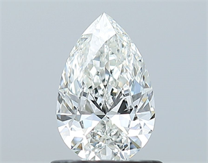 Foto Diamante Natural 0.70 quilates, De pera , Color G, claridad VS2 y certificado GIA de