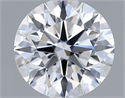 Del inventario de diamantes de laboratorio, 1.02 quilates, Redondo , Color D, claridad VS1 y certificado IGI
