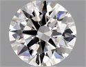 Diamante Natural 0.50 quilates, Redondo , Color G, claridad VVS1 y certificado GIA