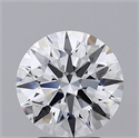 Lab Grown Diamond 3.31 Carats, Round with Ideal Cut, E Color, VVS2 Clarity and Certified by IGI