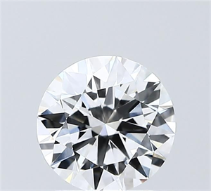 Picture of Lab Grown Diamond 1.50 Carats, Round with Excellent Cut, E Color, VVS2 Clarity and Certified by IGI
