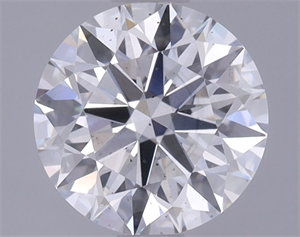 Picture of Lab Grown Diamond 1.39 Carats, Round with Ideal Cut, F Color, SI1 Clarity and Certified by IGI