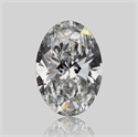 Natural Diamond 0.90 Carats, Oval with  Cut, G Color, SI1 Clarity and Certified by GIA