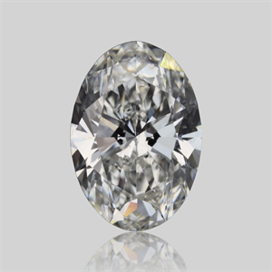 Picture of Natural Diamond 0.90 Carats, Oval with  Cut, G Color, SI1 Clarity and Certified by GIA