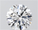Lab Grown Diamond 1.41 Carats, Round with Ideal Cut, D Color, VVS2 Clarity and Certified by IGI