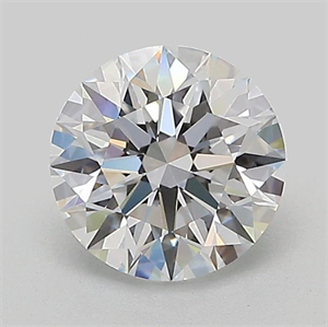 Picture of Lab Grown Diamond 1.09 Carats, Round with Ideal Cut, D Color, VVS1 Clarity and Certified by IGI