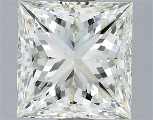 Picture of Natural Diamond 2.04 Carats, Princess with  Cut, K Color, VS1 Clarity and Certified by IGI