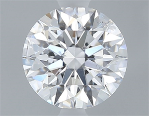 Picture of Natural Diamond 0.45 Carats, Round with Excellent Cut, D Color, SI2 Clarity and Certified by GIA