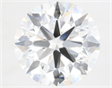 Del inventario de diamantes de laboratorio, 4.38 quilates, Redondo , Color F, claridad VS1 y certificado IGI
