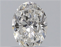 Diamante Natural 0.40 quilates, Ovalado , Color E, claridad VVS2 y certificado GIA