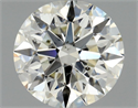 Diamante Natural 0.70 quilates, Redondo , Color J, claridad SI2 y certificado GIA