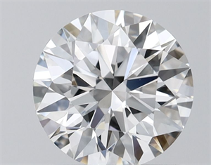 Picture of Lab Grown Diamond 0.97 Carats, Round with Ideal Cut, E Color, VVS2 Clarity and Certified by IGI
