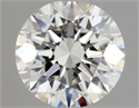 Natural Diamond 0.50 Carats, Round with Excellent Cut, I Color, VVS1 Clarity and Certified by GIA