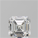 Diamante Natural 2.27 quilates, Asscher , Color G, claridad VVS1 y certificado GIA
