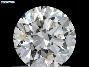 Foto Diamante Natural 0.90 quilates, Redondo , Color I, claridad SI1 y certificado GIA de