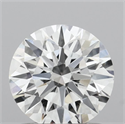 Lab Grown Diamond 1.07 Carats, Round with Ideal Cut, D Color, VS1 Clarity and Certified by IGI