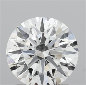 Picture of Lab Grown Diamond 1.07 Carats, Round with Ideal Cut, D Color, VS1 Clarity and Certified by IGI