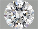 Lab Grown Diamond 0.98 Carats, Round with Ideal Cut, D Color, VS2 Clarity and Certified by IGI