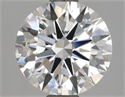Del inventario de diamantes de laboratorio, 2.11 quilates, Redondo , Color E, claridad VVS2 y certificado IGI