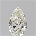 Natural Diamond 0.92 Carats, Pear with  Cut, L Color, VS2 Clarity and Certified by GIA