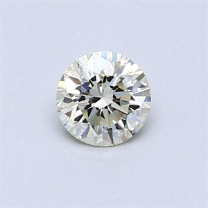 Picture of Natural Diamond 0.43 Carats, Round with Excellent Cut, M Color, VS2 Clarity and Certified by GIA