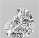 Natural Diamond 2.02 Carats, Heart with  Cut, D Color, VVS1 Clarity and Certified by GIA
