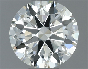 Picture of Natural Diamond 0.70 Carats, Round with Excellent Cut, L Color, VS1 Clarity and Certified by GIA