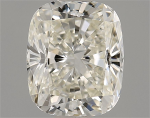 Foto Diamante Natural 0.91 quilates, Del cojín , Color K, claridad SI1 y certificado GIA de